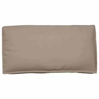 Pallet Kussen Set 3 pcs Taupe 60x120x12cm 60 x 40 x 12 cm