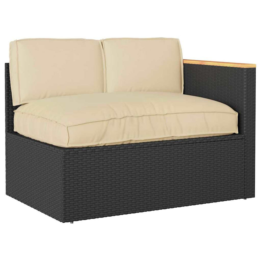 Pallet Kussen Set 3 pcs Beige 120 x 12 x 80 cm 60 x 40 x 12 cm