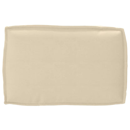 Pallet Kussen Set 3 pcs Beige 120 x 12 x 80 cm 60 x 40 x 12 cm