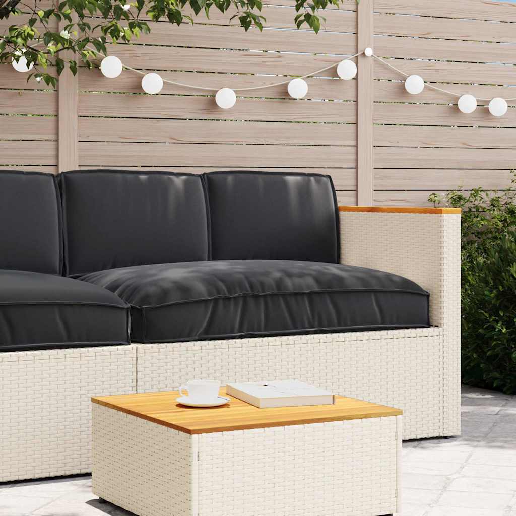 Pallet Kussen Set 3 Pcs 120 X 80 X 12 Cm Oxford Stof Zwart