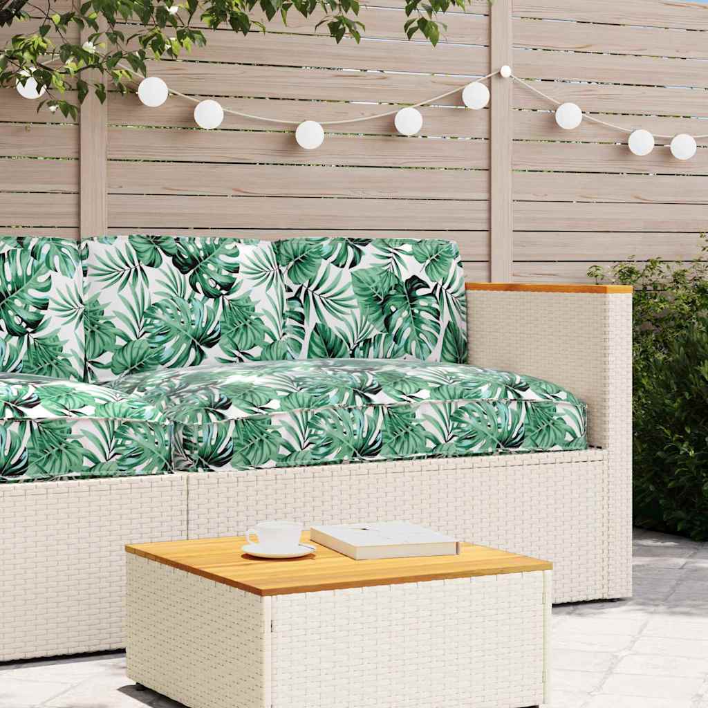 Pallet Kussen Set Met Kussen 3 Pcs 120 X 80 X 12 Cm Bladpatroon