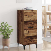 Dressoir 34,5x34x90 cm bewerkt hout