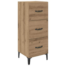 Dressoir met lade Artisan Eiken 34,5 x 34 x 90 cm Bewerkt hout
