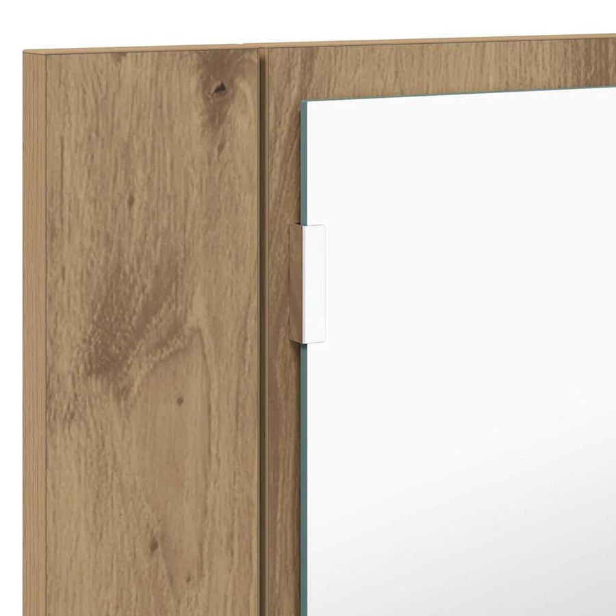 Badkamer spiegelkast Artisan Eiken 80 x 12 x 45 cm Bewerkt hout