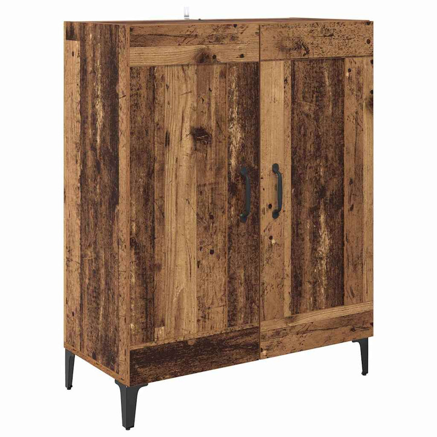 Dressoir Oud Hout 69,5 x 34 x 90 cm Bewerkt hout