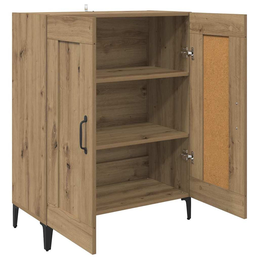 Dressoir Artisan Eiken 69,5 x 34 x 90 cm Bewerkt hout