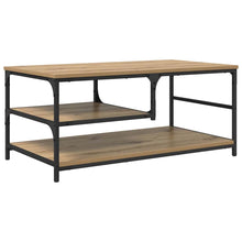 Salontafel Artisan Eiken 90 x 49 x 40 cm Bewerkt hout