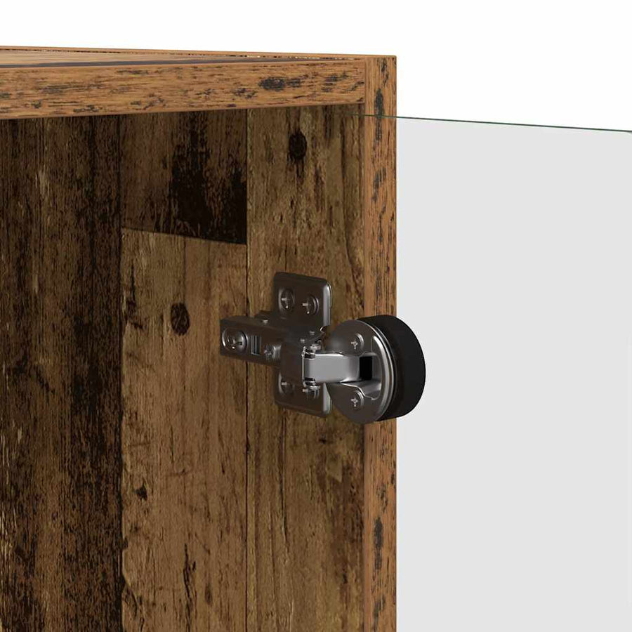 Bijzetkast Oud Hout 68 x 37 x 75,5 cm Bewerkt hout