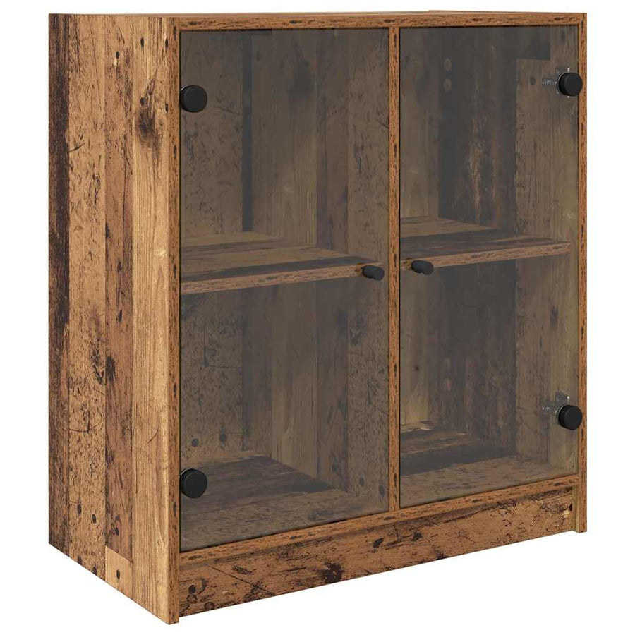 Bijzetkast Oud Hout 68 x 37 x 75,5 cm Bewerkt hout