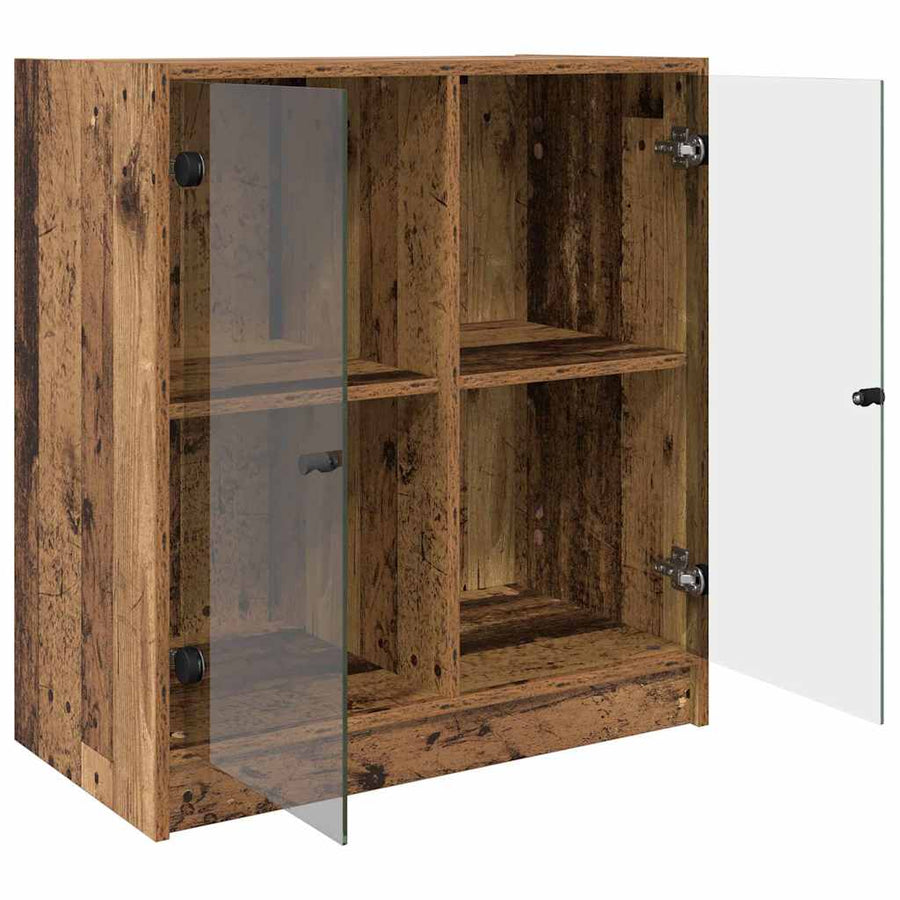 Bijzetkast Oud Hout 68 x 37 x 75,5 cm Bewerkt hout