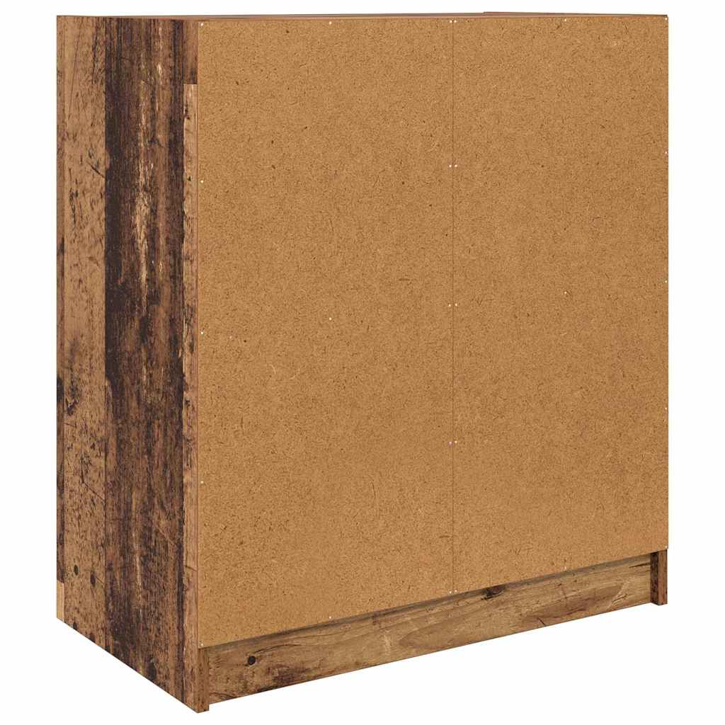 Bijzetkast Oud Hout 68 x 37 x 75,5 cm Bewerkt hout