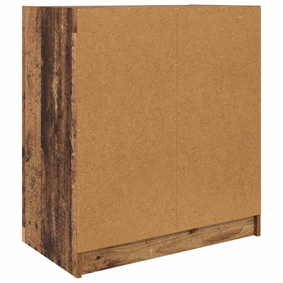 Bijzetkast Oud Hout 68 x 37 x 75,5 cm Bewerkt hout
