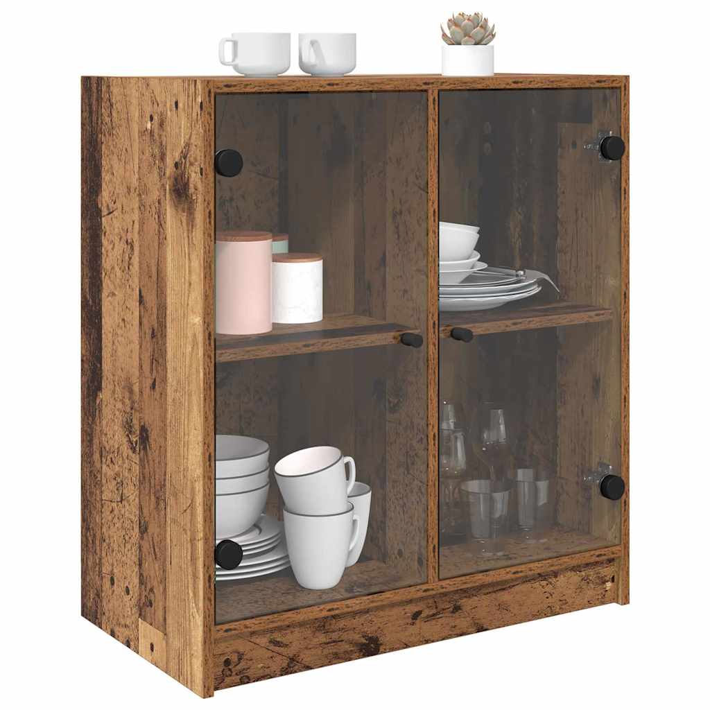 Bijzetkast Oud Hout 68 x 37 x 75,5 cm Bewerkt hout