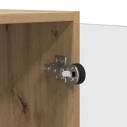 Bijzetkast Artisan Eiken 68 x 37 x 75,5 cm Bewerkt hout