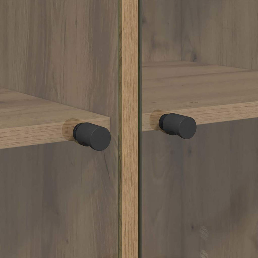 Bijzetkast Artisan Eiken 68 x 37 x 75,5 cm Bewerkt hout