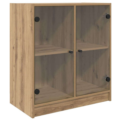 Bijzetkast Artisan Eiken 68 x 37 x 75,5 cm Bewerkt hout