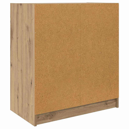 Bijzetkast Artisan Eiken 68 x 37 x 75,5 cm Bewerkt hout