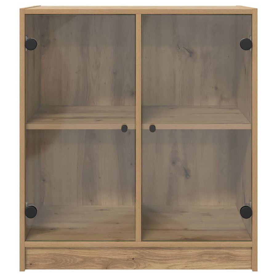 Bijzetkast Artisan Eiken 68 x 37 x 75,5 cm Bewerkt hout