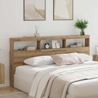 Headboard Artisan Oak 200 x 17 x 102 cm Engineered wood