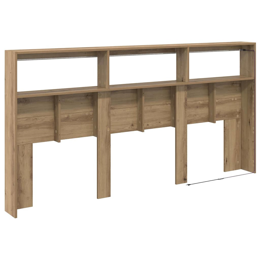 Hoofdbord Artisan Eiken 200 x 17 x 102 cm Bewerkt hout