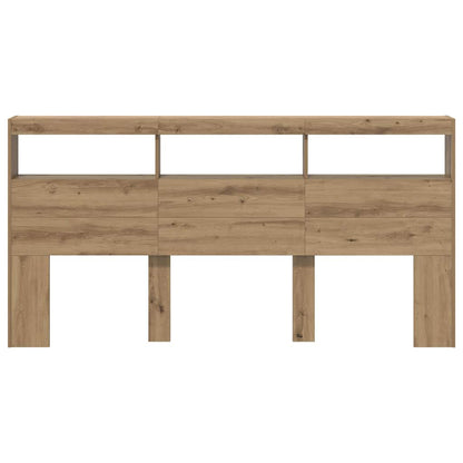 Hoofdbord Artisan Eiken 200 x 17 x 102 cm Bewerkt hout