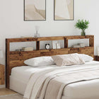 Hoofdbord bewerkt hout 200x17x102 cm oud hout