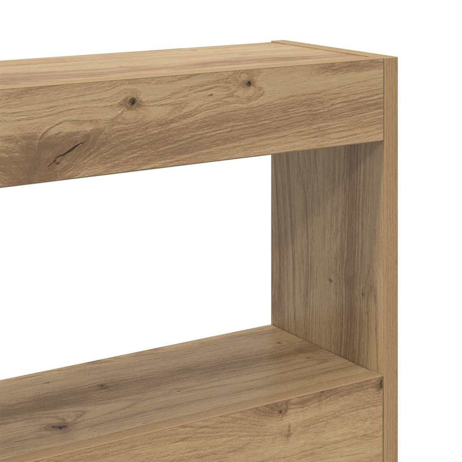 Hoofdbord Artisan Eiken 220 x 17 x 102 cm Bewerkt hout