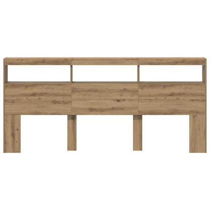 Hoofdbord Artisan Eiken 220 x 17 x 102 cm Bewerkt hout