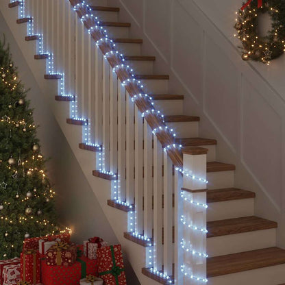 Touwenlicht met 2400 LED Koud Wit 100 m PVC