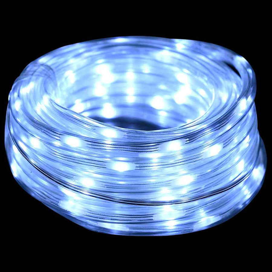 Touwenlicht met 2400 LED Koud Wit 100 m PVC
