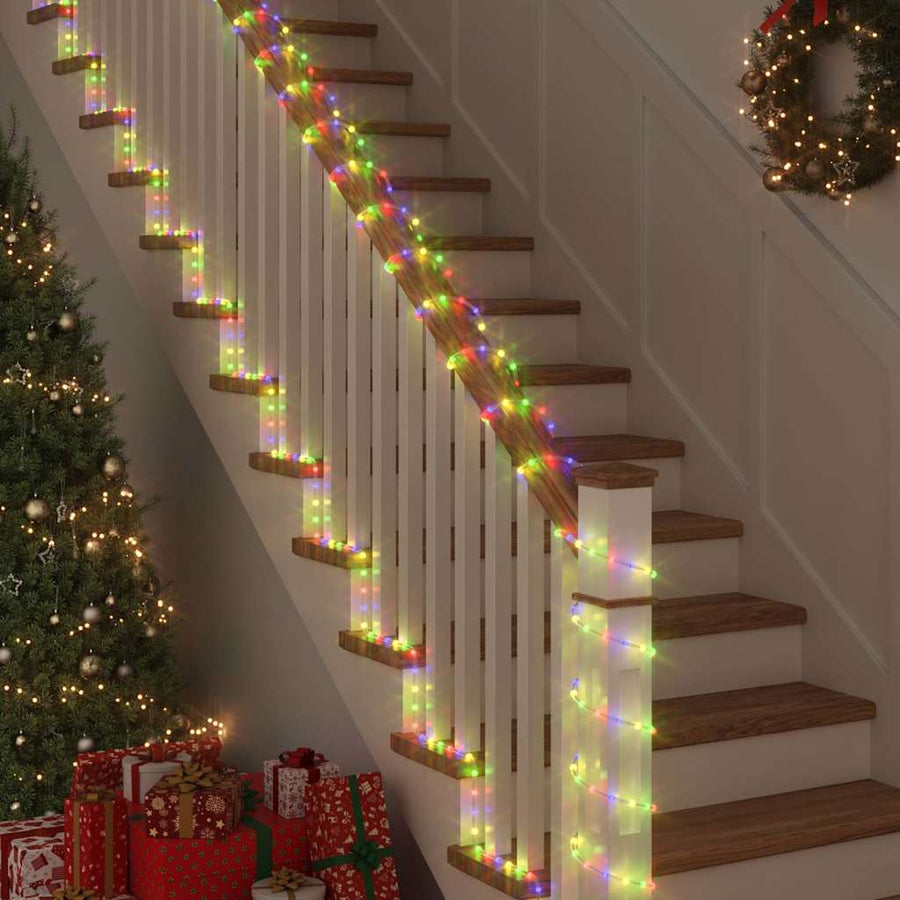 Touwenlicht met 2400 LED Multikleur 100 m PVC