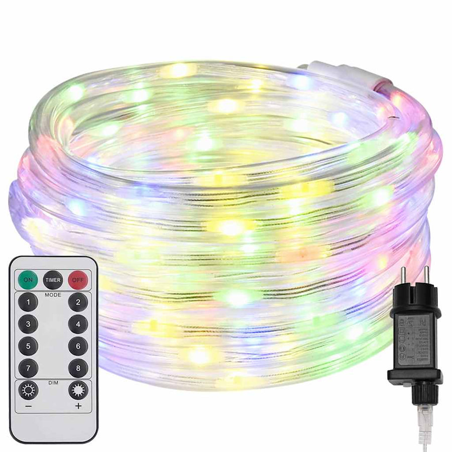 Touwenlicht met 2400 LED Multikleur 100 m PVC