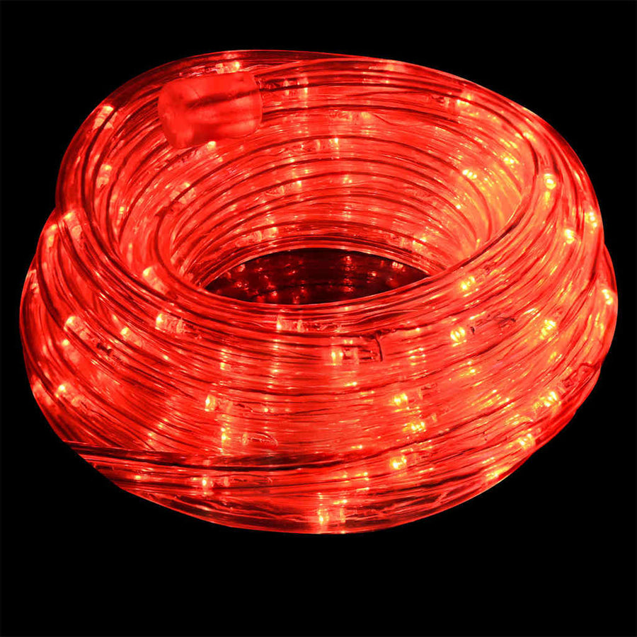 Touwenlicht met 1200 LED Rood 50 m PVC