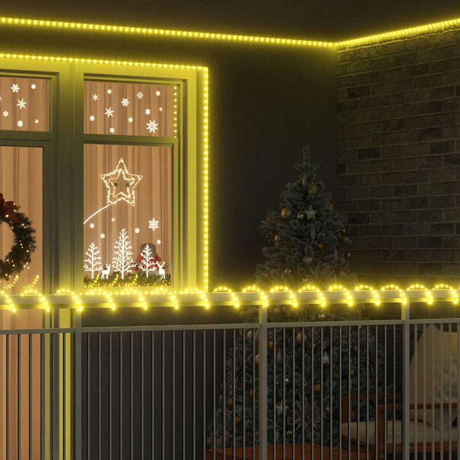 Touwenlicht met 240 LED Warmwit 10 m PVC