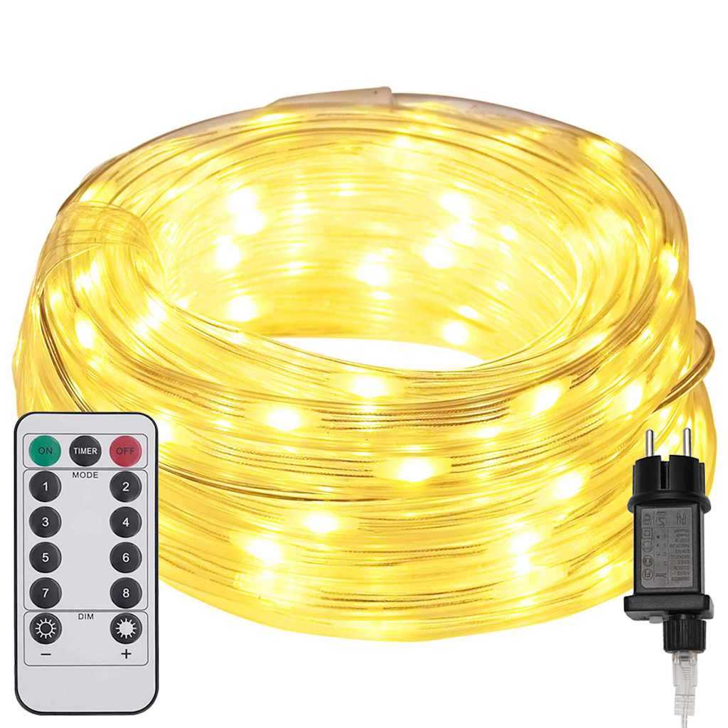 Touwenlicht met 480 LED Warmwit 20 m PVC
