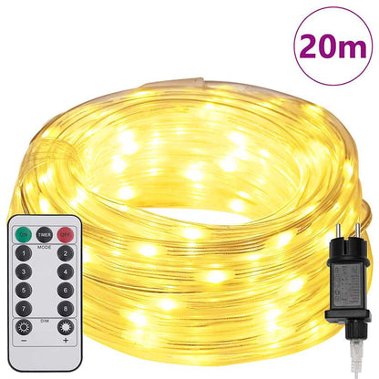 Touwenlicht met 480 LED Warmwit 20 m PVC