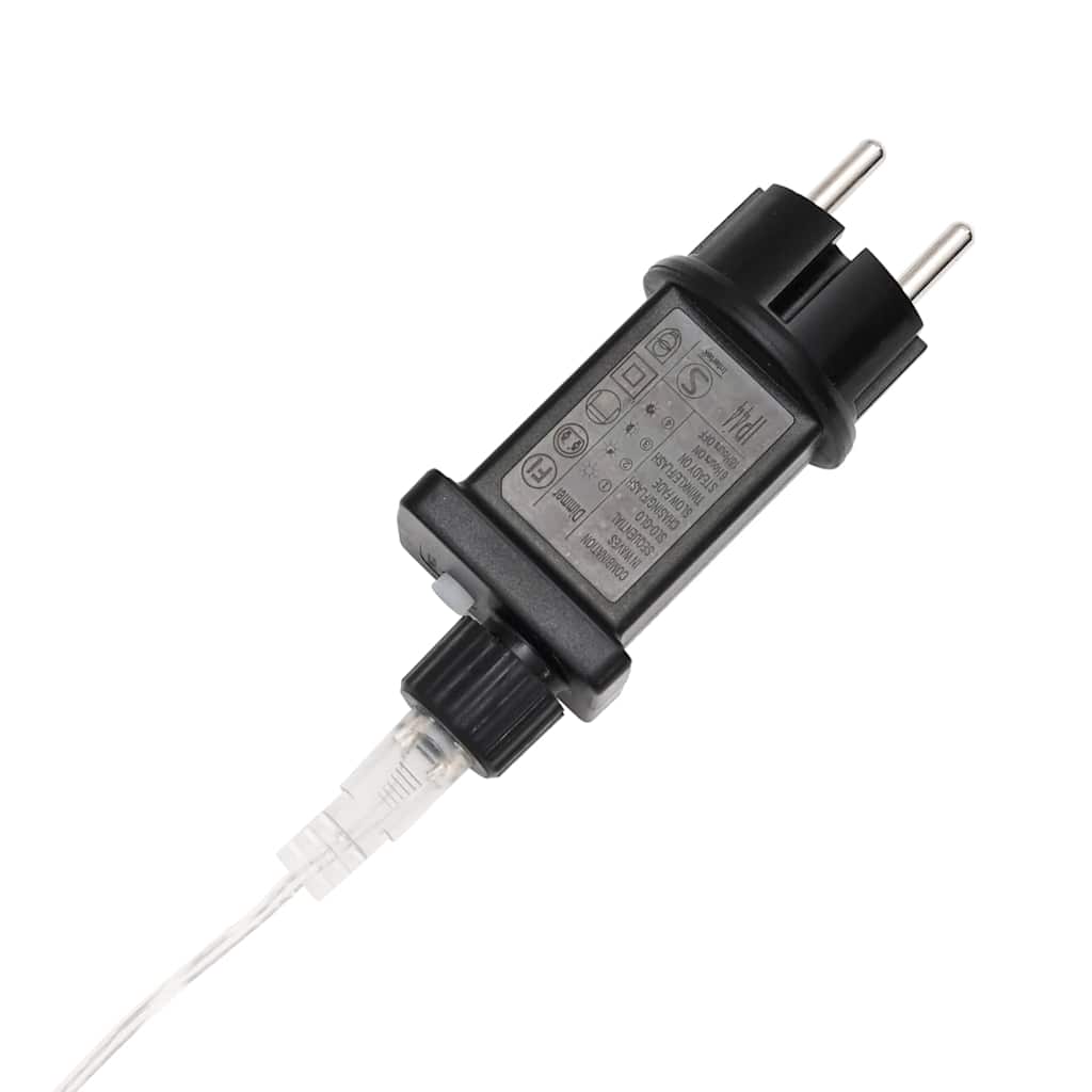 Touwenlicht met 240 LED Koud Wit 10 m PVC