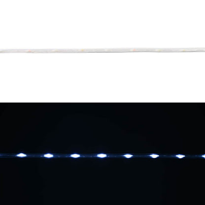 Touwenlicht met 1200 LED Koud Wit 50 m PVC