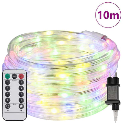 Touwenlicht met 240 LED Multikleur 10 m PVC
