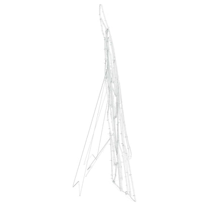 Verlichte Kerststal met 550 LED Multikleur 112 x 72 cm PVC