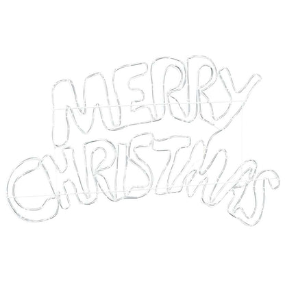 Kerstbord met 240 LED Multikleur 100 x 50 cm PVC