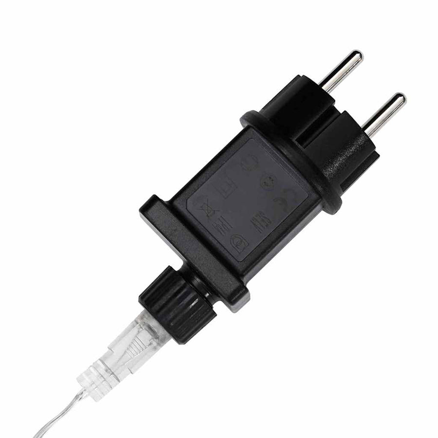 Kerstman Licht met 168 LED Multikleur 58.5 x 60 x 1.3 cm IJzer