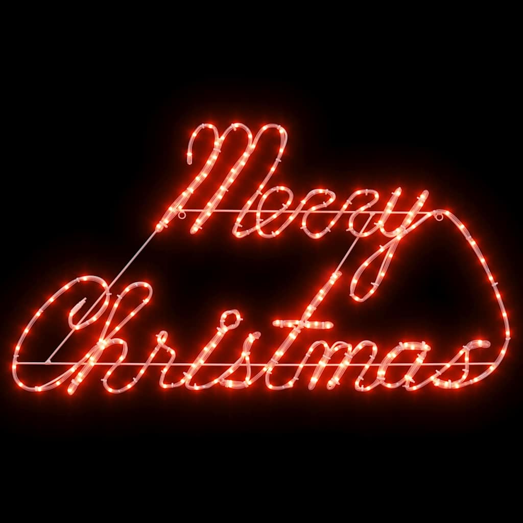 Kerstbord met 216 LED Rood 99 x 55 x 13 cm IJzer