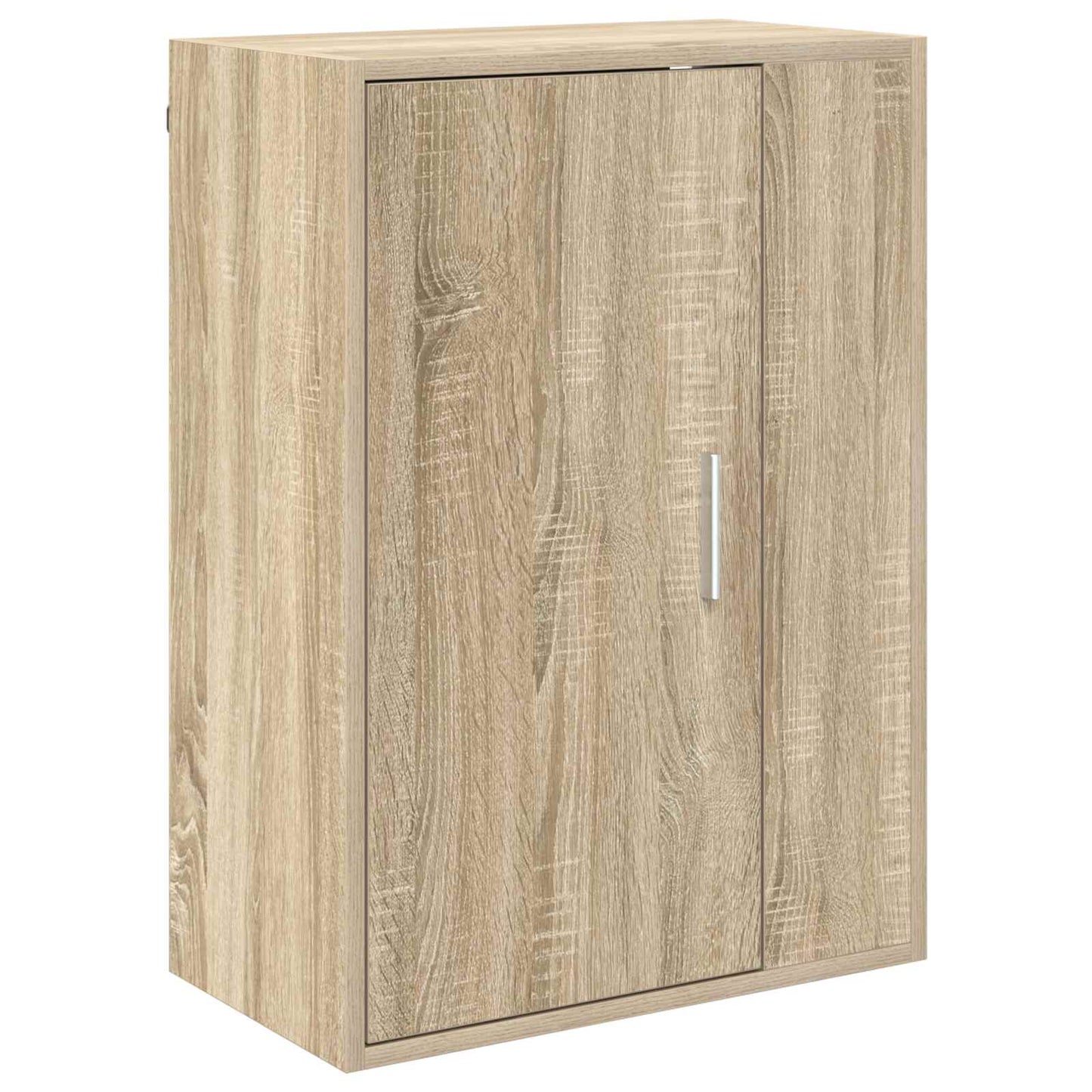 Tv-meubelset Wandgemonteerd 4 pcs Sonoma Eiken Bewerkt hout