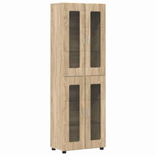 Hoge kast met plank Sonoma Eiken 60 x 35 x 182 cm Bewerkt hout