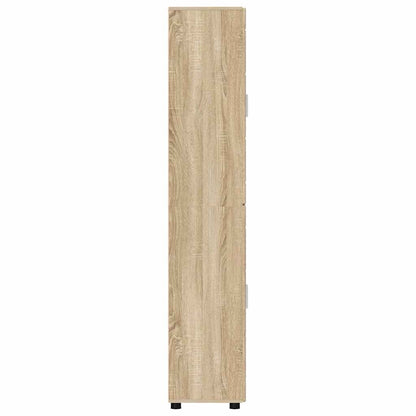 Hoge kast met plank Sonoma Eiken 60 x 35 x 182 cm Bewerkt hout