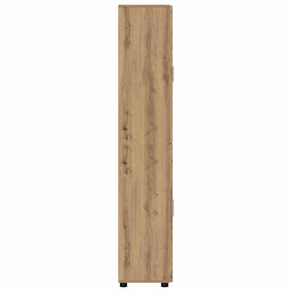 Hoge kast met plank Artisan Eiken 60 x 35 x 182 cm Bewerkt hout