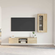 Tv-meubelset 150x39x30 cm sonoma eiken