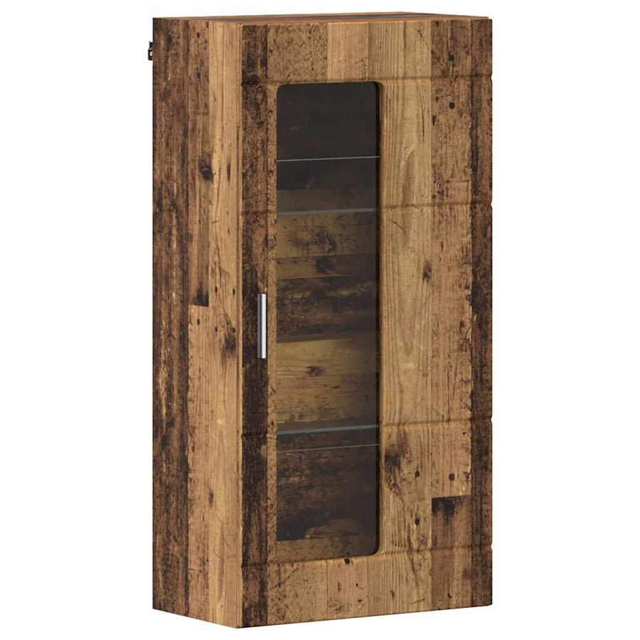 Tv-meubelset met lade met plank met opslag Oudhout Bewerkt hout
