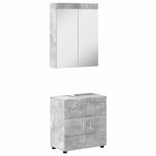 Badkamermeubelset TULUM 2 pcs Beton Grijs 60 x 34 x 63 cm